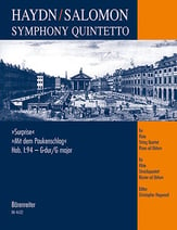 SYMPHONY #94 IN G MAJ ARRANGED cover